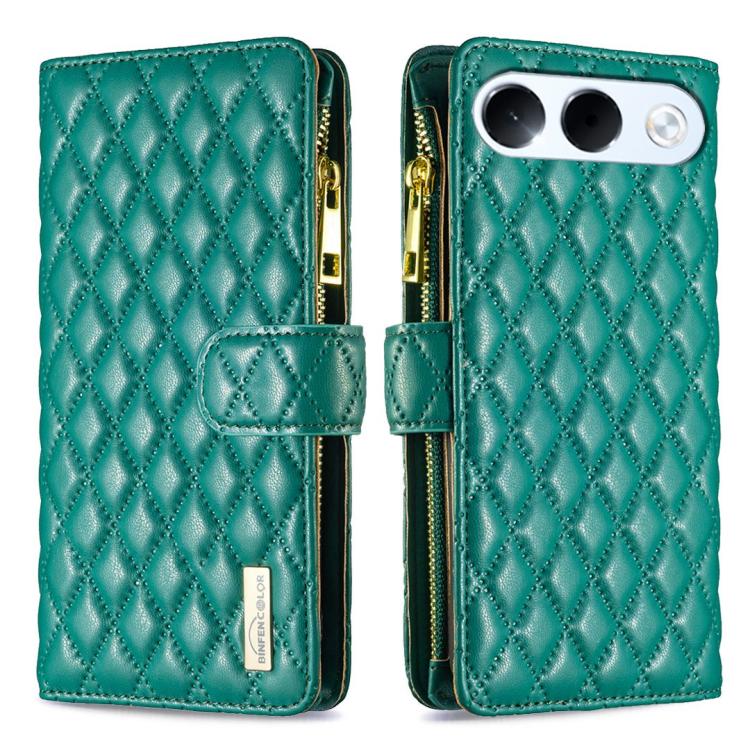 Diamond Lattice Zipper Wallet Leather Flip Phone Case, For OPPO A7 Pro 5G, For OPPO Find X10 5G, For OPPO Find X10 Pro Max 5G, For OPPO A7 Pro Max 5G, For OPPO Reno16 F 5G/Reno16 FS 5G, For OPPO Reno16/Reno16 Pro 5G Global, For OPPO Find X7            ...