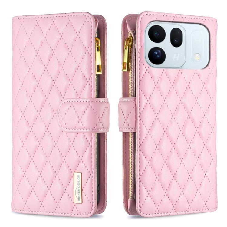 Diamond Lattice Zipper Wallet Leather Flip Phone Case, For OPPO A7 Pro 5G, For OPPO Find X10 5G, For OPPO Find X10 Pro Max 5G, For OPPO A7 Pro Max 5G, For OPPO Reno16 F 5G/Reno16 FS 5G, For OPPO Reno16/Reno16 Pro 5G Global, For OPPO Find X7            ...