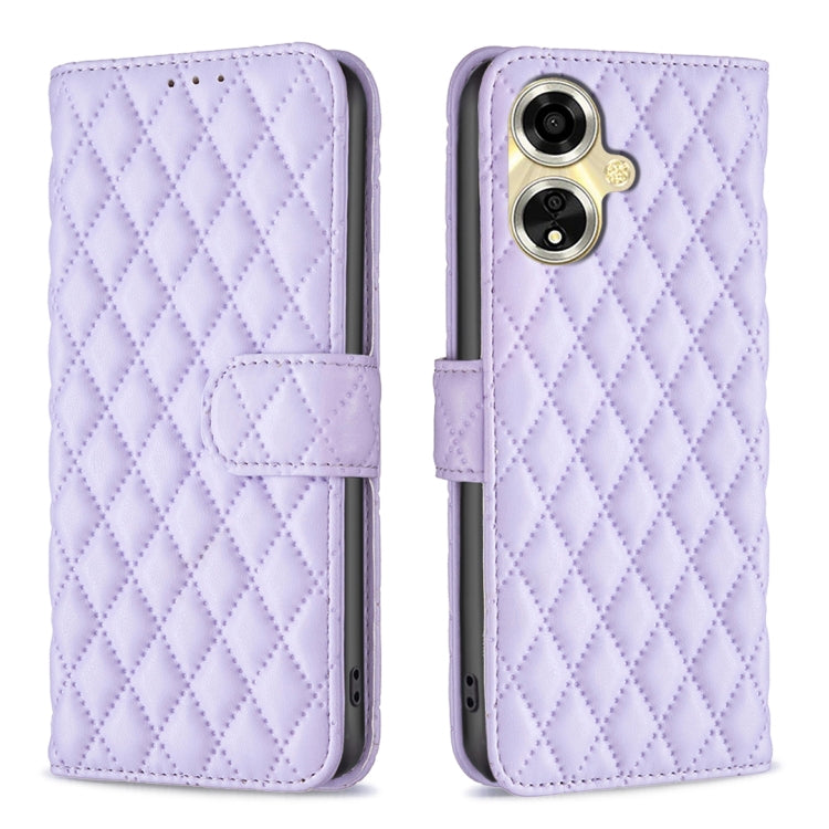 Diamond Lattice Wallet Leather Flip Phone Case, For OPPO A98 5G, For OPPO A79 5G, For OPPO A59 5G