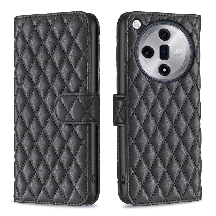 Diamond Lattice Wallet Leather Flip Phone Case, For OPPO Reno12 F 5G, For OPPO Reno12 Pro Global, For OPPO Reno12 Global, For OPPO A60, For OPPO Find X7, For OPPO Find X7 Ultra, For OPPO A3 Pro 5G/A2 Pro 5G, For OPPO A58 4G
