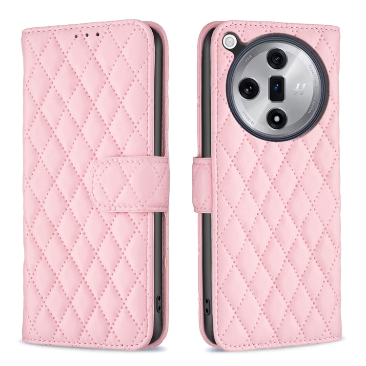 Diamond Lattice Wallet Leather Flip Phone Case, For OPPO Reno12 F 5G, For OPPO Reno12 Pro Global, For OPPO Reno12 Global, For OPPO A60, For OPPO Find X7, For OPPO Find X7 Ultra, For OPPO A3 Pro 5G/A2 Pro 5G, For OPPO A58 4G