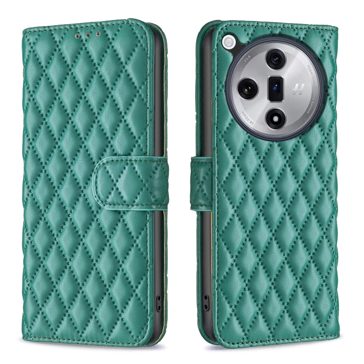 Diamond Lattice Wallet Leather Flip Phone Case, For OPPO Reno12 F 5G, For OPPO Reno12 Pro Global, For OPPO Reno12 Global, For OPPO A60, For OPPO Find X7, For OPPO Find X7 Ultra, For OPPO A3 Pro 5G/A2 Pro 5G, For OPPO A58 4G