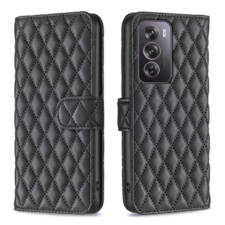Diamond Lattice Wallet Leather Flip Phone Case, For OPPO Reno12 F 5G, For OPPO Reno12 Pro Global, For OPPO Reno12 Global, For OPPO A60, For OPPO Find X7, For OPPO Find X7 Ultra, For OPPO A3 Pro 5G/A2 Pro 5G, For OPPO A58 4G