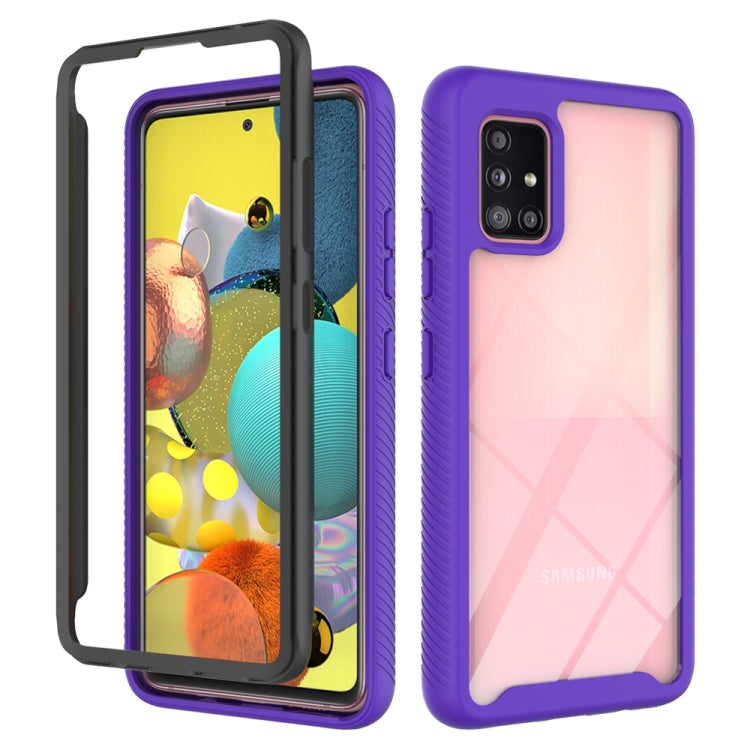 Starry Sky Solid Color Series Shockproof PC + TPU Protective Case, For Samsung Galaxy A51 5G, For Samsung Galaxy A71 5G