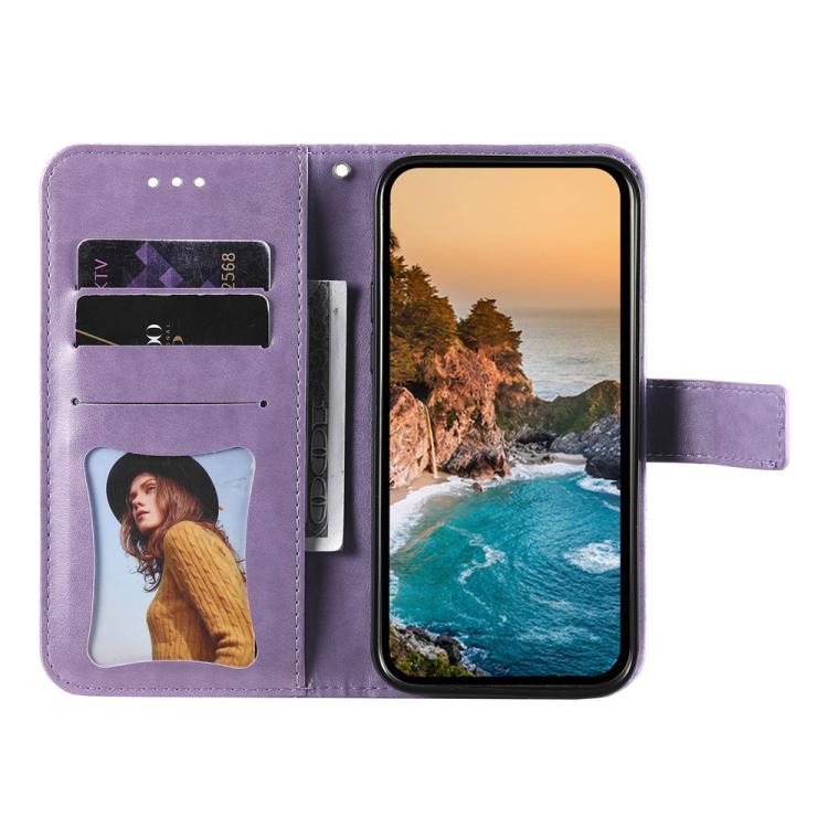 Seven-petal Flowers Embossing Leather Phone Case, For OPPO F33 Pro 5G, For OPPO Reno15 F 5G, For OPPO Reno15 5G Global / Reno 15c 5G, For OPPO A6 4G / 5G / A6x 5G Global, For OPPO Find X9, For OPPO A6 Pro 4G / 5G Global / F31 5G, For OPPO Find X9 Pro  ...