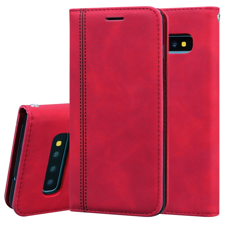 Frosted Business Magnetic Horizontal Flip PU Leather Case with Holder & Card Slot & Lanyard, For Samsung Galaxy S10 Lite / A91, For Samsung Galaxy S10, For Samsung Galaxy S20, For Samsung Galaxy S20 Plus, For Samsung Galaxy S20 Ultra                   ...