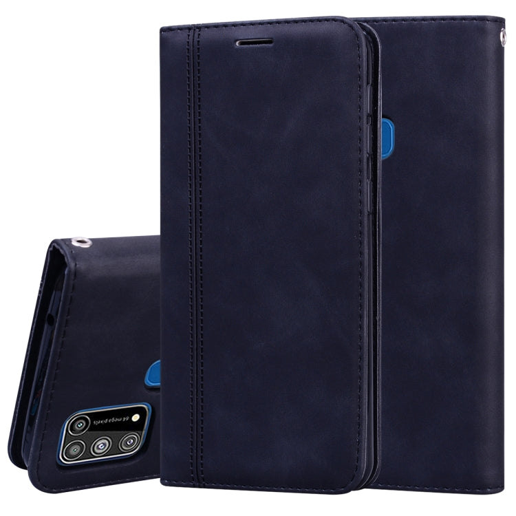 Frosted Business Magnetic Horizontal Flip PU Leather Case with Holder & Card Slot & Lanyard, For Samsung Galaxy S10 Lite / A91, For Samsung Galaxy S10, For Samsung Galaxy S20, For Samsung Galaxy S20 Plus, For Samsung Galaxy S20 Ultra                   ...