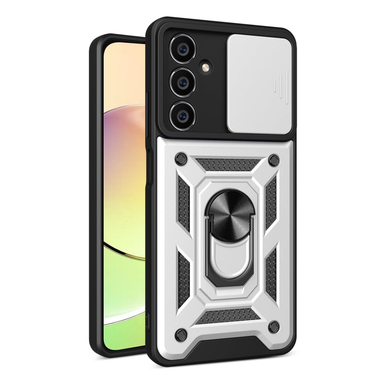 Sliding Camera Cover Design TPU+PC Phone Case, For Samsung Galaxy A15, For Samsung Galaxy A05, For Samsung Galaxy A05s, For Samsung Galaxy A25 5G, For Samsung Galaxy S23 FE 5G, For Samsung Galaxy M54 5G