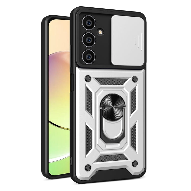 Sliding Camera Cover Design TPU+PC Phone Case, For Samsung Galaxy A15, For Samsung Galaxy A05, For Samsung Galaxy A05s, For Samsung Galaxy A25 5G, For Samsung Galaxy S23 FE 5G, For Samsung Galaxy M54 5G