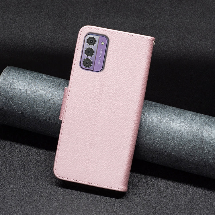 Litchi Texture Pure Color Leather Phone Case, For Nokia G42/G310