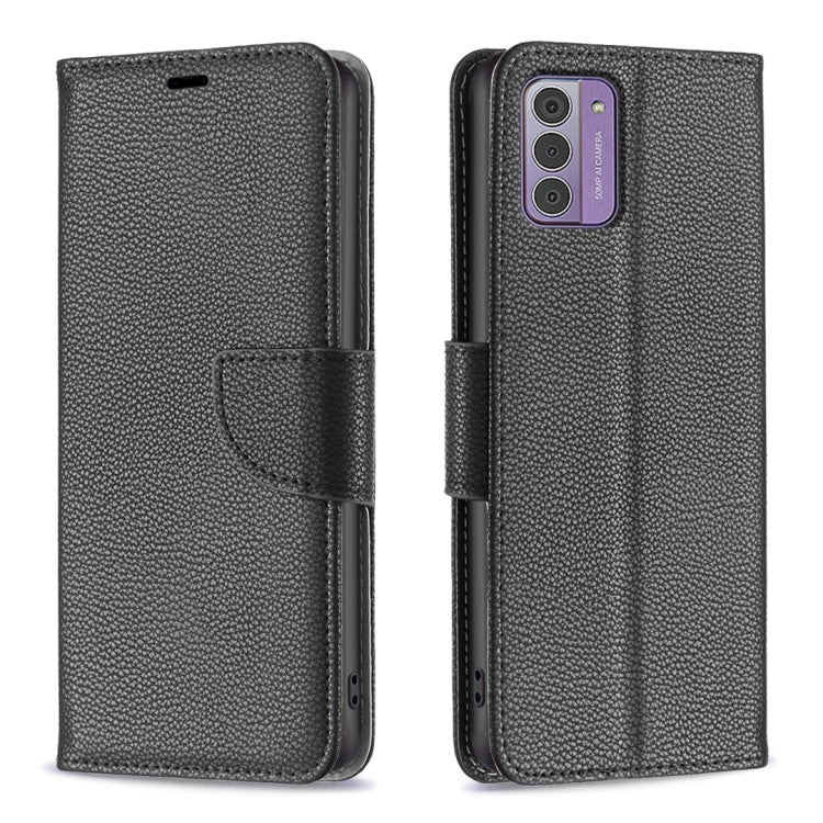 Litchi Texture Pure Color Leather Phone Case, For Nokia G42/G310