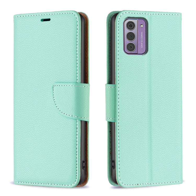 Litchi Texture Pure Color Leather Phone Case, For Nokia G42/G310