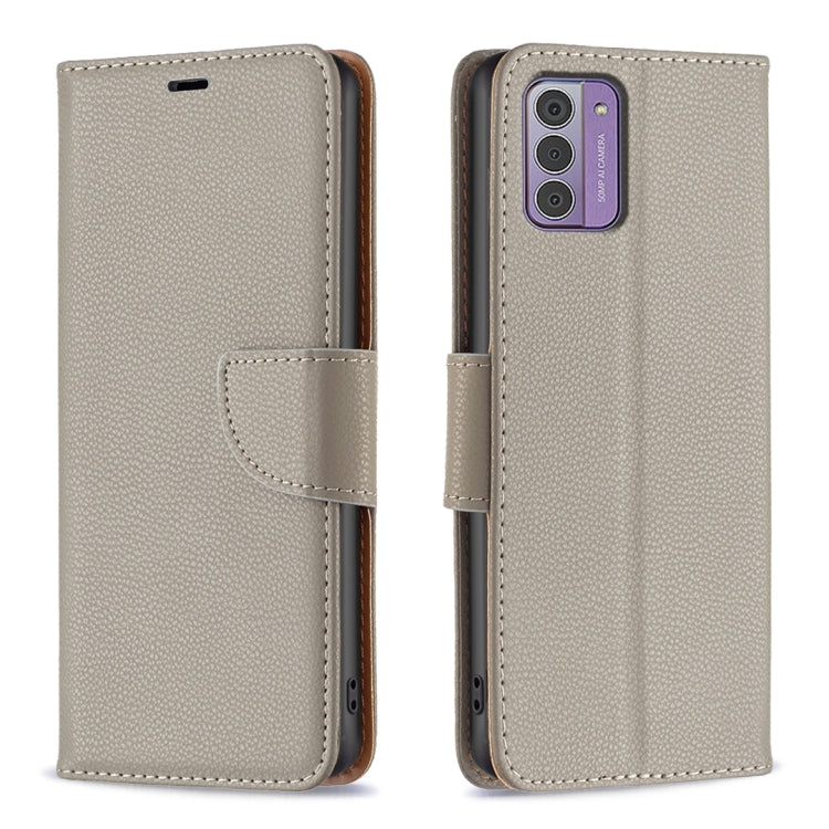 Litchi Texture Pure Color Leather Phone Case, For Nokia G42/G310