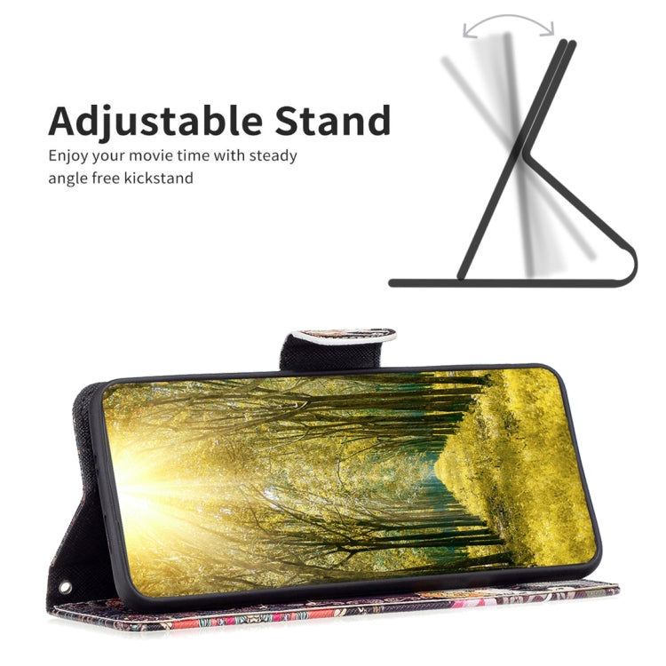 Colored Drawing Leather Phone Case, For Nokia G42/G310
