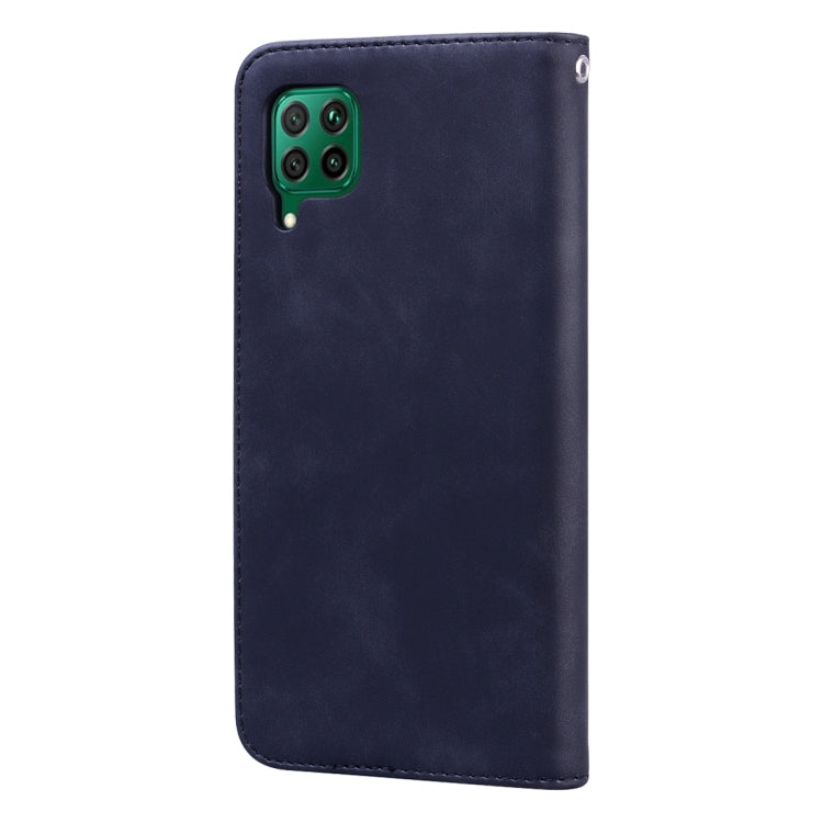 Frosted Business Magnetic Horizontal Flip PU Leather Case with Holder & Card Slot & Lanyard, For Huawei P40 Lite, For Huawei P Smart 2019, For Huawei P Smart / Enjoy 7S, For Huawei Y5 (2018), For Huawei P30 Lite, For Huawei P40 Lite E / Y7P            ...