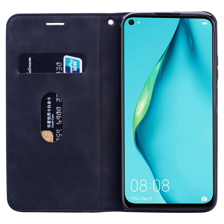 Frosted Business Magnetic Horizontal Flip PU Leather Case with Holder & Card Slot & Lanyard, For Huawei P40 Lite, For Huawei P Smart 2019, For Huawei P Smart / Enjoy 7S, For Huawei Y5 (2018), For Huawei P30 Lite, For Huawei P40 Lite E / Y7P            ...