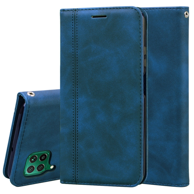 Frosted Business Magnetic Horizontal Flip PU Leather Case with Holder & Card Slot & Lanyard, For Huawei P40 Lite, For Huawei P Smart 2019, For Huawei P Smart / Enjoy 7S, For Huawei Y5 (2018), For Huawei P30 Lite, For Huawei P40 Lite E / Y7P            ...