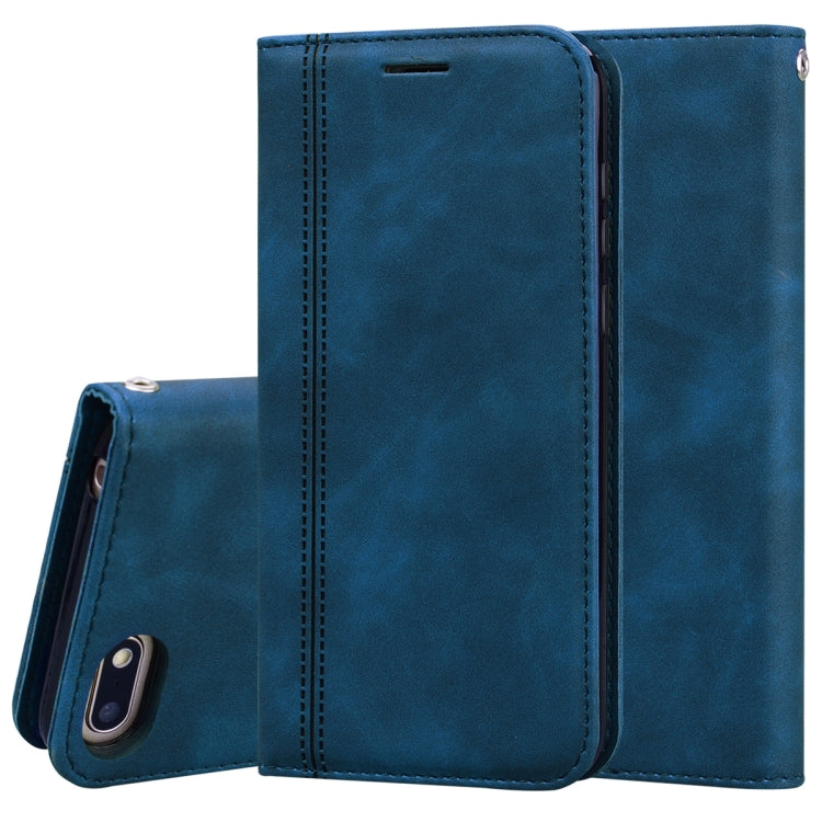 Frosted Business Magnetic Horizontal Flip PU Leather Case with Holder & Card Slot & Lanyard, For Huawei P40 Lite, For Huawei P Smart 2019, For Huawei P Smart / Enjoy 7S, For Huawei Y5 (2018), For Huawei P30 Lite, For Huawei P40 Lite E / Y7P            ...