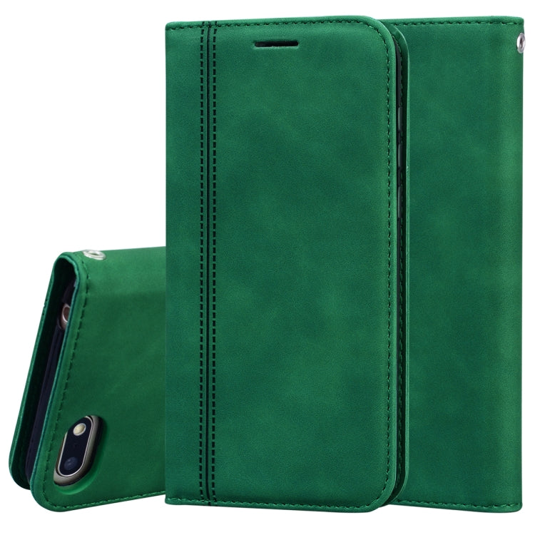 Frosted Business Magnetic Horizontal Flip PU Leather Case with Holder & Card Slot & Lanyard, For Huawei P40 Lite, For Huawei P Smart 2019, For Huawei P Smart / Enjoy 7S, For Huawei Y5 (2018), For Huawei P30 Lite, For Huawei P40 Lite E / Y7P            ...