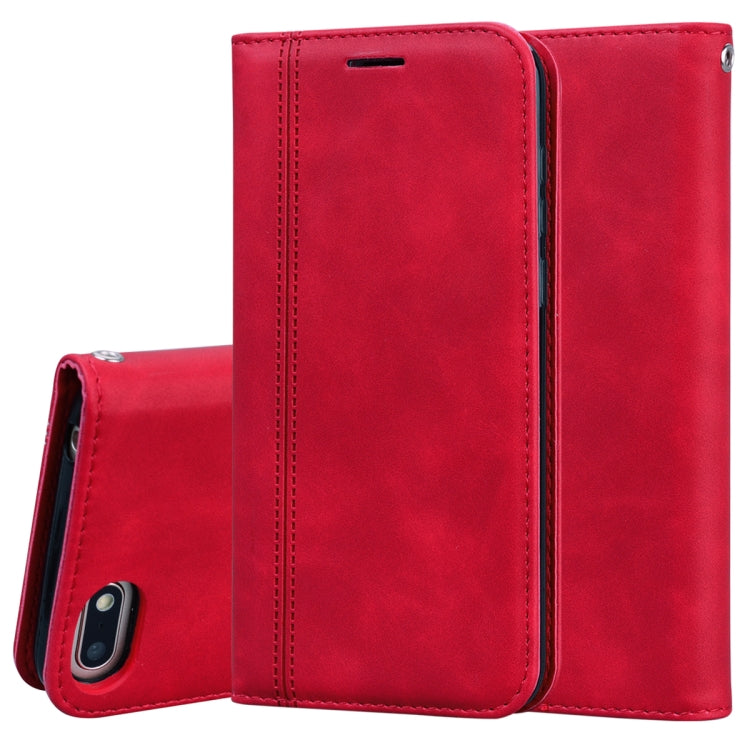 Frosted Business Magnetic Horizontal Flip PU Leather Case with Holder & Card Slot & Lanyard, For Huawei P40 Lite, For Huawei P Smart 2019, For Huawei P Smart / Enjoy 7S, For Huawei Y5 (2018), For Huawei P30 Lite, For Huawei P40 Lite E / Y7P            ...