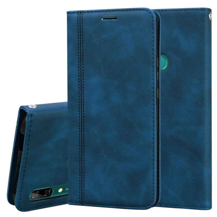 Frosted Business Magnetic Horizontal Flip PU Leather Case with Holder & Card Slot & Lanyard, For Huawei P40 Lite, For Huawei P Smart 2019, For Huawei P Smart / Enjoy 7S, For Huawei Y5 (2018), For Huawei P30 Lite, For Huawei P40 Lite E / Y7P            ...