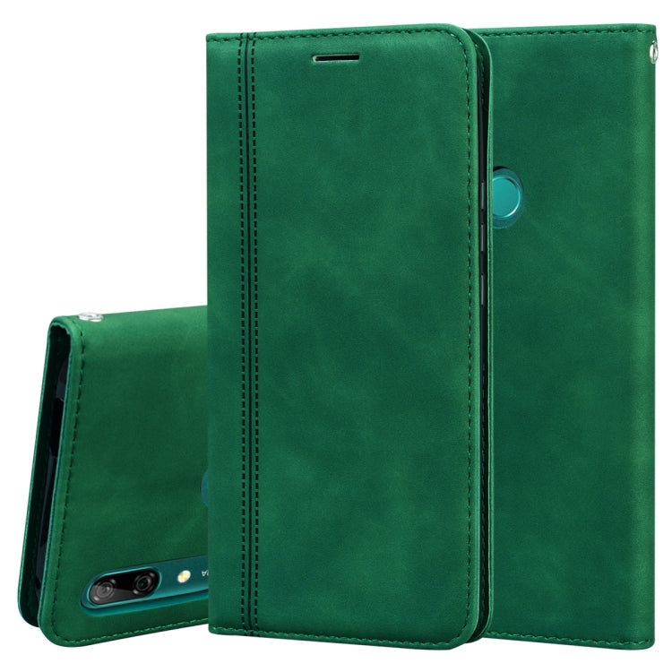Frosted Business Magnetic Horizontal Flip PU Leather Case with Holder & Card Slot & Lanyard, For Huawei P40 Lite, For Huawei P Smart 2019, For Huawei P Smart / Enjoy 7S, For Huawei Y5 (2018), For Huawei P30 Lite, For Huawei P40 Lite E / Y7P            ...