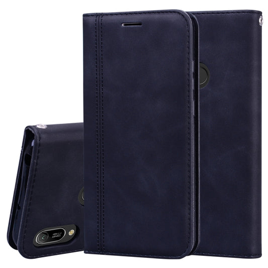 Frosted Business Magnetic Horizontal Flip PU Leather Case with Holder & Card Slot & Lanyard, For Huawei Honor 8A / Y6 (2019), For Huawei Honor 8X, For Huawei Honor 9A, For Huawei Honor 9 Lite, For Huawei Honor 10i / 20i, For Huawei Honor 20
