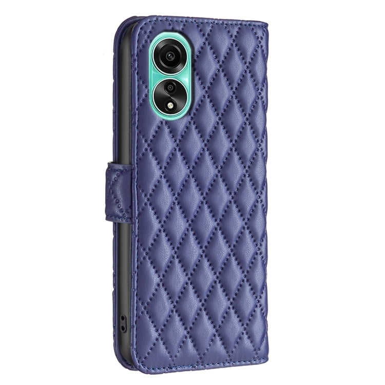 Diamond Lattice Wallet Flip Leather Phone Case, For OPPO A78 4G, For OPPO A38 4G, For OPPO A78 5G