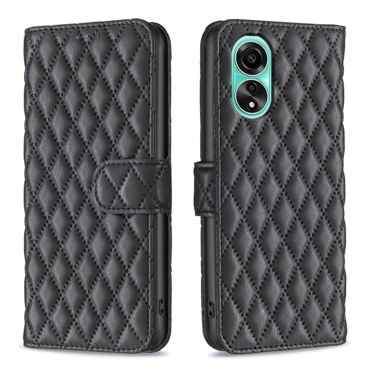 Diamond Lattice Wallet Flip Leather Phone Case, For OPPO A78 4G, For OPPO A38 4G, For OPPO A78 5G