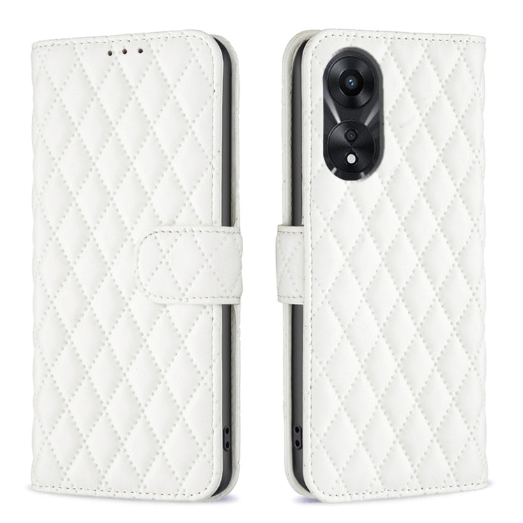 Diamond Lattice Wallet Flip Leather Phone Case, For OPPO A78 4G, For OPPO A38 4G, For OPPO A78 5G