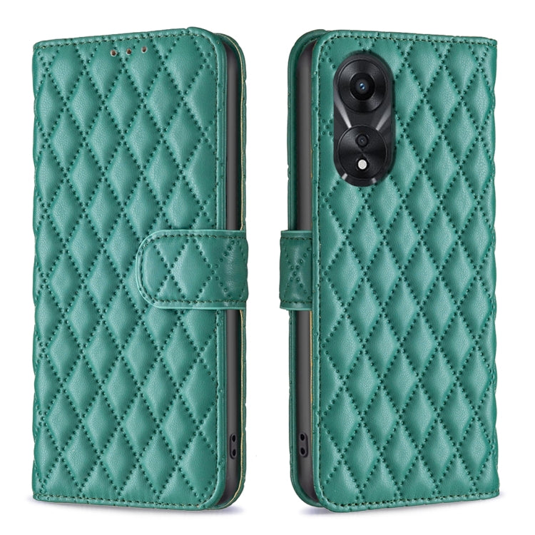 Diamond Lattice Wallet Flip Leather Phone Case, For OPPO A78 4G, For OPPO A38 4G, For OPPO A78 5G