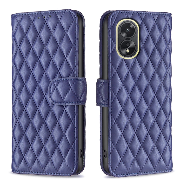 Diamond Lattice Wallet Flip Leather Phone Case, For OPPO A78 4G, For OPPO A38 4G, For OPPO A78 5G