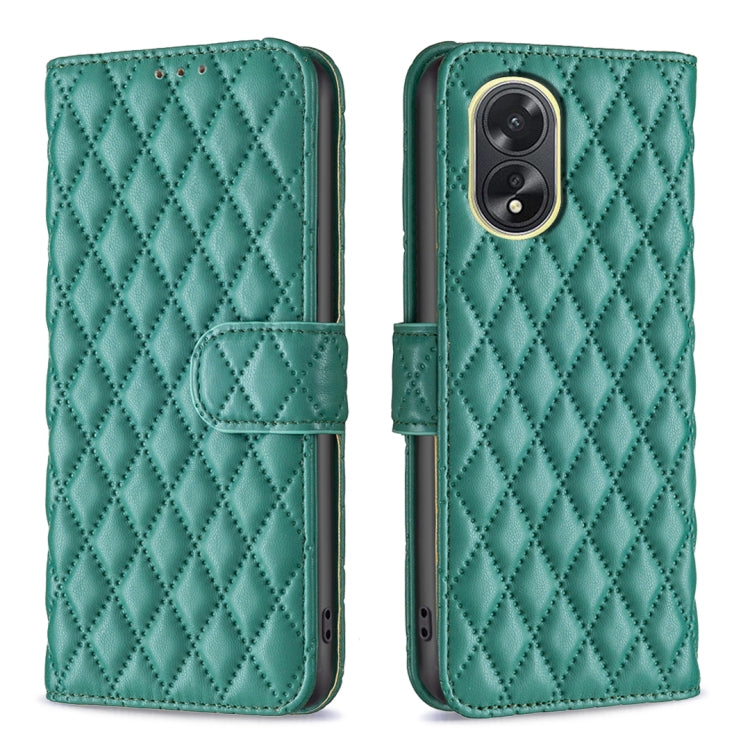 Diamond Lattice Wallet Flip Leather Phone Case, For OPPO A78 4G, For OPPO A38 4G, For OPPO A78 5G