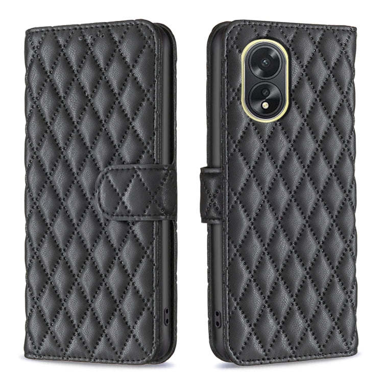 Diamond Lattice Wallet Flip Leather Phone Case, For OPPO A78 4G, For OPPO A38 4G, For OPPO A78 5G