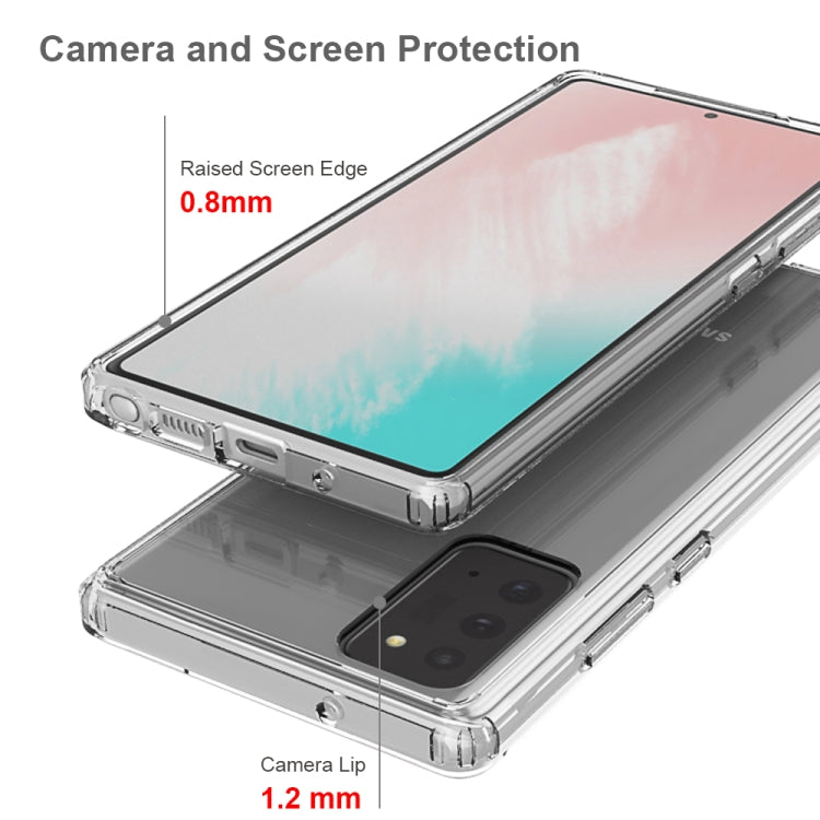 Shockproof Scratchproof TPU + Acrylic Protective Case, For Samsung Galaxy Note 20, For Samsung Galaxy Note 20 Ultra
