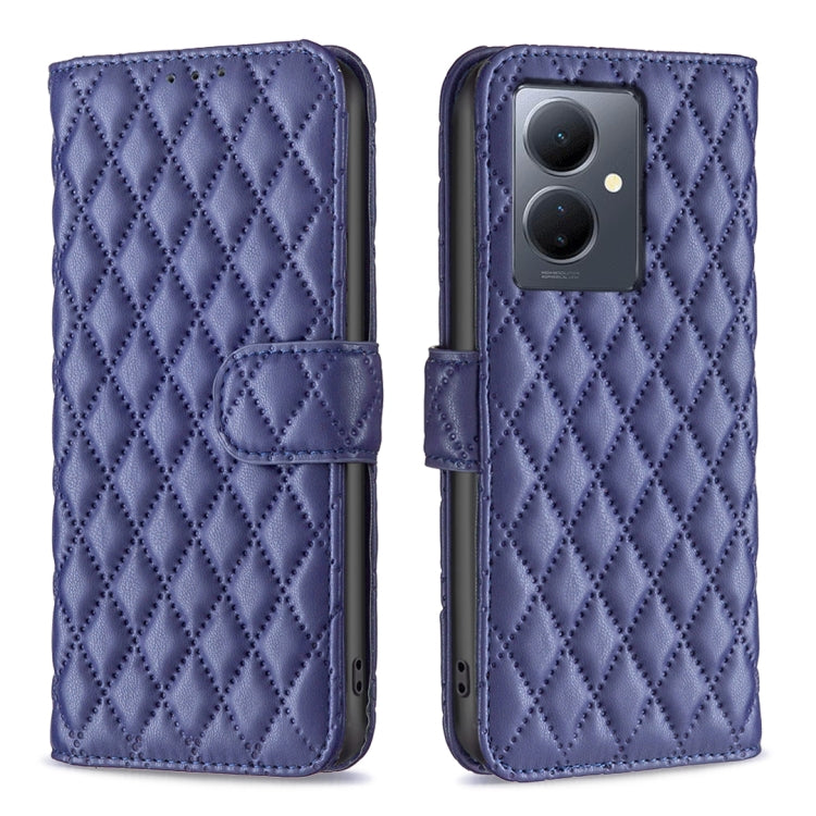 Diamond Lattice Wallet Flip Leather Phone Case, For vivo Y28 4G, For vivo Y200i 5G / Y38 5G, For vivo Y03 4G Global, For vivo Y200 5G, For vivo Y78 5G, For vivo Y27 4G