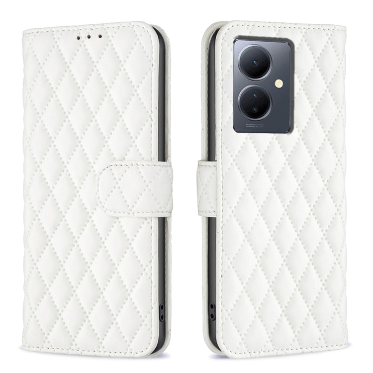 Diamond Lattice Wallet Flip Leather Phone Case, For vivo Y28 4G, For vivo Y200i 5G / Y38 5G, For vivo Y03 4G Global, For vivo Y200 5G, For vivo Y78 5G, For vivo Y27 4G