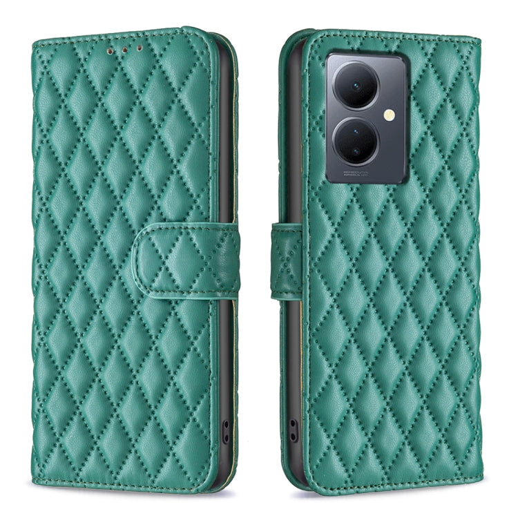Diamond Lattice Wallet Flip Leather Phone Case, For vivo Y28 4G, For vivo Y200i 5G / Y38 5G, For vivo Y03 4G Global, For vivo Y200 5G, For vivo Y78 5G, For vivo Y27 4G