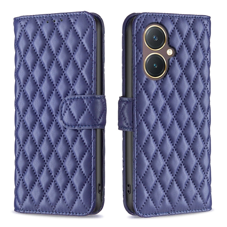 Diamond Lattice Wallet Flip Leather Phone Case, For vivo Y28 4G, For vivo Y200i 5G / Y38 5G, For vivo Y03 4G Global, For vivo Y200 5G, For vivo Y78 5G, For vivo Y27 4G