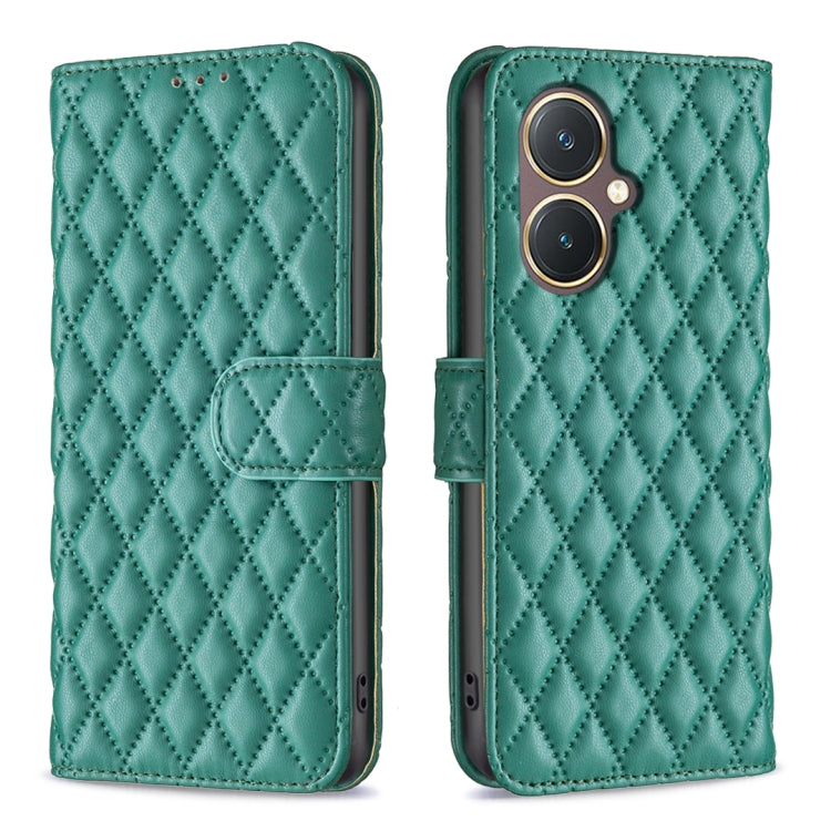 Diamond Lattice Wallet Flip Leather Phone Case, For vivo Y28 4G, For vivo Y200i 5G / Y38 5G, For vivo Y03 4G Global, For vivo Y200 5G, For vivo Y78 5G, For vivo Y27 4G