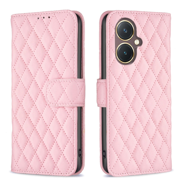 Diamond Lattice Wallet Flip Leather Phone Case, For vivo Y28 4G, For vivo Y200i 5G / Y38 5G, For vivo Y03 4G Global, For vivo Y200 5G, For vivo Y78 5G, For vivo Y27 4G