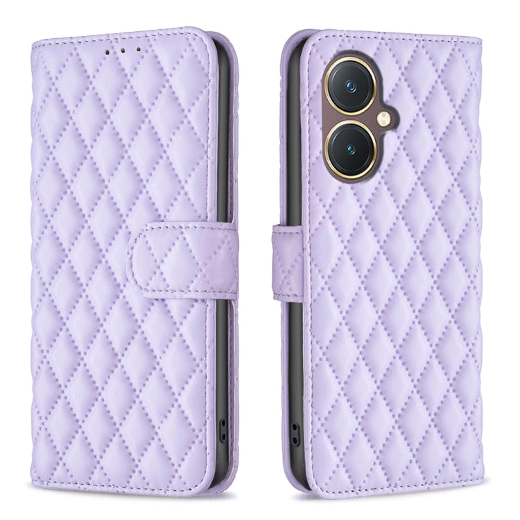 Diamond Lattice Wallet Flip Leather Phone Case, For vivo Y28 4G, For vivo Y200i 5G / Y38 5G, For vivo Y03 4G Global, For vivo Y200 5G, For vivo Y78 5G, For vivo Y27 4G
