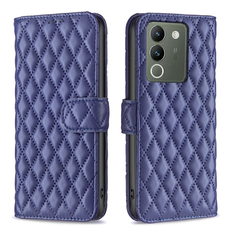 Diamond Lattice Wallet Flip Leather Phone Case, For vivo Y28 4G, For vivo Y200i 5G / Y38 5G, For vivo Y03 4G Global, For vivo Y200 5G, For vivo Y78 5G, For vivo Y27 4G