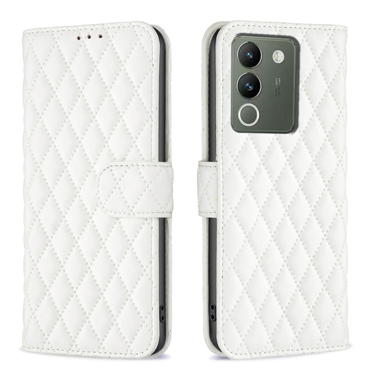 Diamond Lattice Wallet Flip Leather Phone Case, For vivo Y28 4G, For vivo Y200i 5G / Y38 5G, For vivo Y03 4G Global, For vivo Y200 5G, For vivo Y78 5G, For vivo Y27 4G