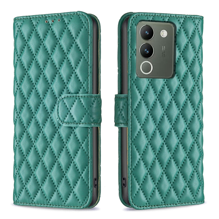 Diamond Lattice Wallet Flip Leather Phone Case, For vivo Y28 4G, For vivo Y200i 5G / Y38 5G, For vivo Y03 4G Global, For vivo Y200 5G, For vivo Y78 5G, For vivo Y27 4G