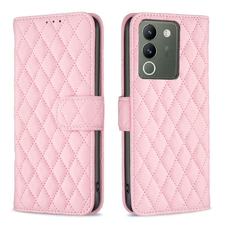 Diamond Lattice Wallet Flip Leather Phone Case, For vivo Y28 4G, For vivo Y200i 5G / Y38 5G, For vivo Y03 4G Global, For vivo Y200 5G, For vivo Y78 5G, For vivo Y27 4G