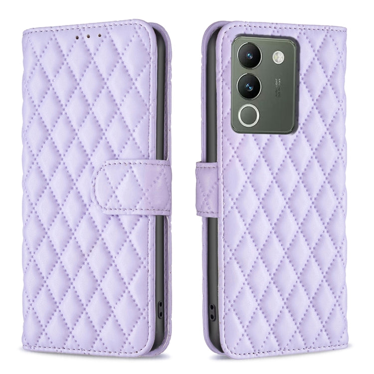 Diamond Lattice Wallet Flip Leather Phone Case, For vivo Y28 4G, For vivo Y200i 5G / Y38 5G, For vivo Y03 4G Global, For vivo Y200 5G, For vivo Y78 5G, For vivo Y27 4G