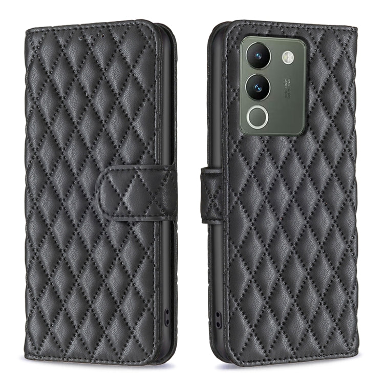 Diamond Lattice Wallet Flip Leather Phone Case, For vivo Y28 4G, For vivo Y200i 5G / Y38 5G, For vivo Y03 4G Global, For vivo Y200 5G, For vivo Y78 5G, For vivo Y27 4G