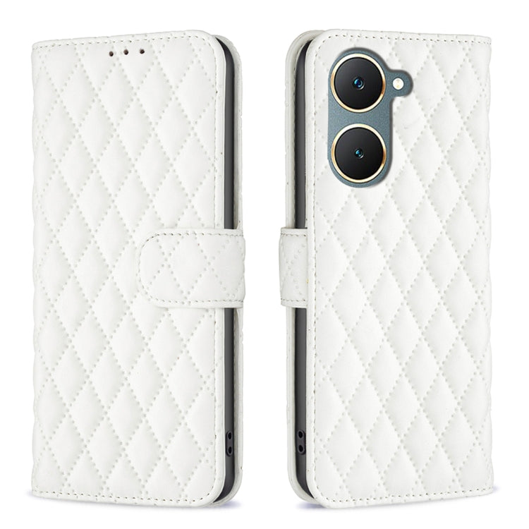 Diamond Lattice Wallet Flip Leather Phone Case, For vivo Y28 4G, For vivo Y200i 5G / Y38 5G, For vivo Y03 4G Global, For vivo Y200 5G, For vivo Y78 5G, For vivo Y27 4G