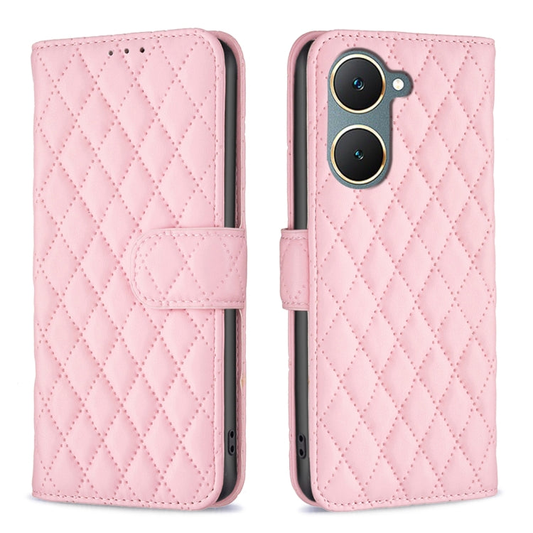 Diamond Lattice Wallet Flip Leather Phone Case, For vivo Y28 4G, For vivo Y200i 5G / Y38 5G, For vivo Y03 4G Global, For vivo Y200 5G, For vivo Y78 5G, For vivo Y27 4G